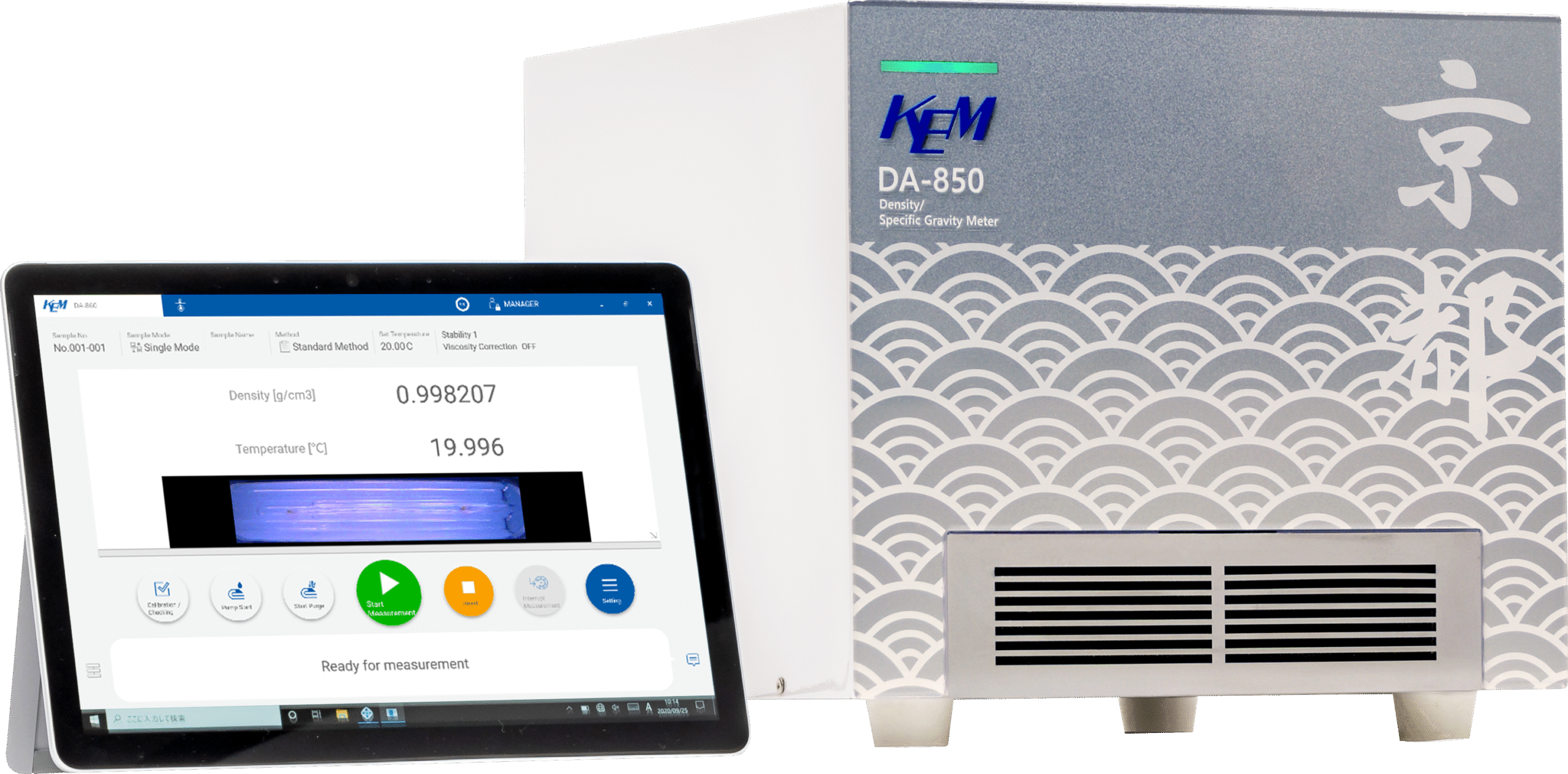 Densímetro de mesa DA-860, Densímetro de mesa, Densímetro Kem Kyoto Electronics