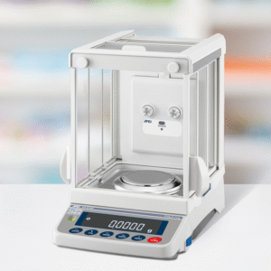 balanza analítica, balanza analítica de calibración externa