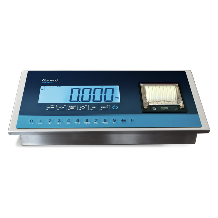 Indicador de Peso con Impresora GI410i PRINT Baxtran